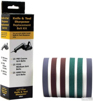 Kit de courroies WORK SHARP Kit de 6 courroies pour affuteur WSKTS