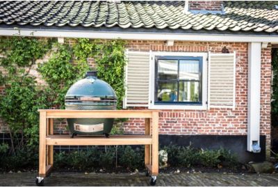 Table BIG GREEN EGG eucalyptus XLarge