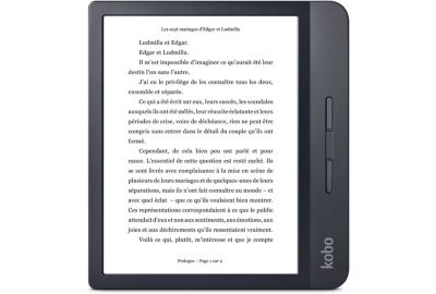 e-book KOBO Libra H2O 7¨ Noire - 8Go