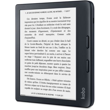 Liseuse eBook KOBO Libra 2 - Noire - 7" BT 32Go