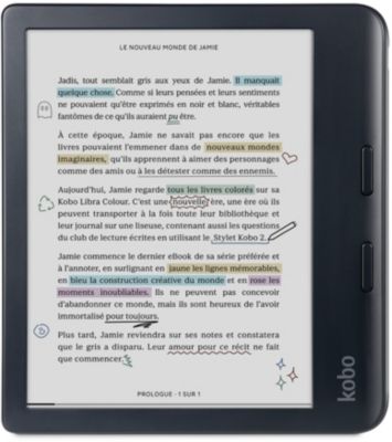 Liseuse eBook KOBO Libra Colour Noire