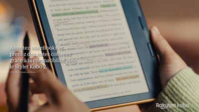 Voir la vidéo pour KOBO Libra Colour Noire