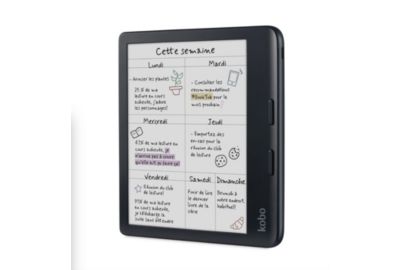Liseuse eBook KOBO Pack Libra Colour + Stylus 2 noir