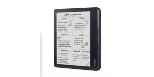 Liseuse eBook KOBO Pack Libra Colour + Stylus 2 noir