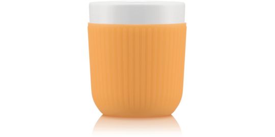 Set BODUM DOURO 2 tasses porcelaine avec manchon