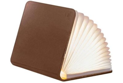 Lampe LED GINGKO Smart Booklight - LED Cuir Marron