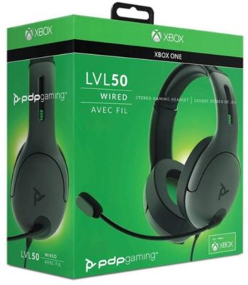 Casque gamer PDP Casque Xbox LVL50 Gris