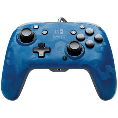 Manette PDP Manette Filaire Switch Camo Bleue