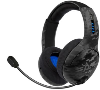Casque gamer PDP LVL50 PS4 SANS FIL CAMO NOIR