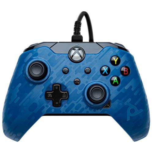 Manette Xbox One filaire PDP Bleue camouflage - Manette - Achat & prix