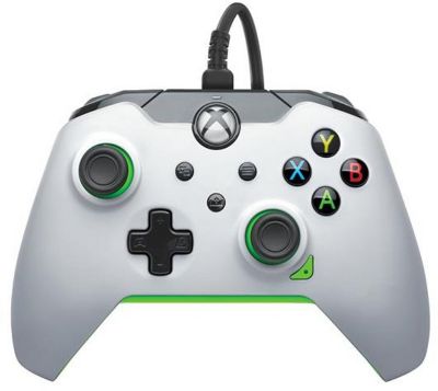 Manette PDP PDP MANETTE FILAIRE XBOX NEON WHITE