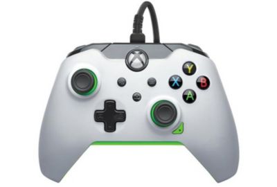 Manette PDP PDP MANETTE FILAIRE XBOX NEON WHITE