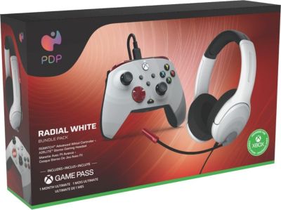 Manette PDP PDP PACK GAMING XBOX RADIAL WHIT