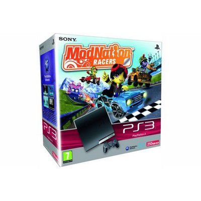 Console SONY Pack PS3 250 Go + ModNation Racers Reconditionné