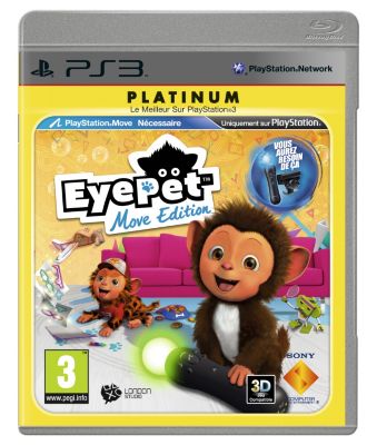 Jeu PS3 SONY EyePet Move Edition Reconditionné Jeu PS3 SONY EyePet Move Edition Reconditionné