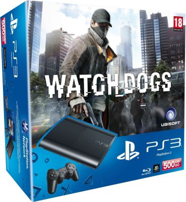 Console SONY PS3 500Go + Watch Dogs Reconditionné Console SONY PS3 500Go + Watch Dogs Reconditionné