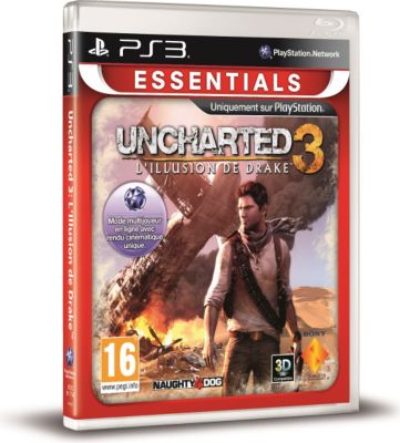 Jeu PS3 SONY Uncharted 3 Illusion de Drake Essentials