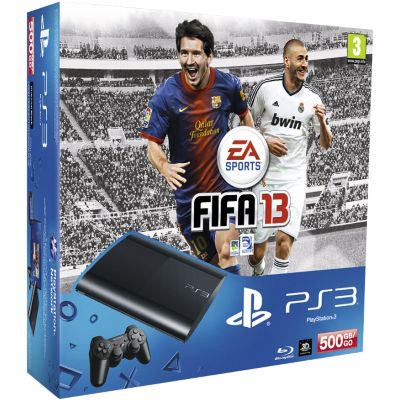 Console SONY PS3 500Go + FIFA 13 Reconditionné