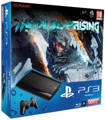 Console SONY PS3 500Go +Metal Gear Rising Revengeance Reconditionné