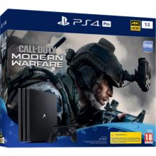 Console SONY PS4 Pro 1To Call of Duty Modern Warfare Reconditionné