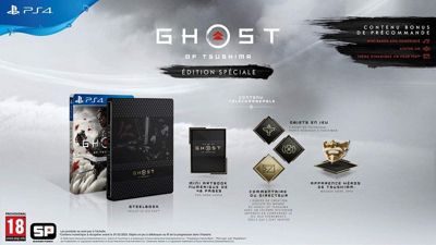 Jeu PS4 SONY Ghost of Tsushima Ed. Spéciale