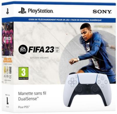 Manette SONY PS5 DualSense Voucher Fifa 23