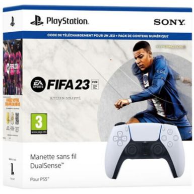 Manette SONY PS5 DualSense Voucher Fifa 23