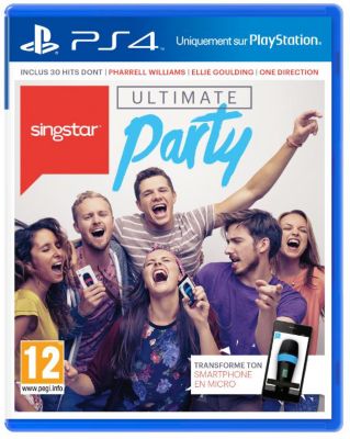 Jeu PS4 SONY SingStar : Ultimate Party Jeu PS4 SONY SingStar : Ultimate Party