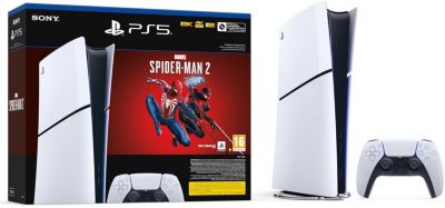 Console SONY PS5 Slim Edition Digital + Spiderman 2