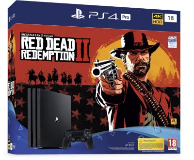Console SONY Pro 1To + Red Dead Redemption 2 Reconditionné