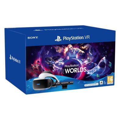 Casque de réalité virtuelle SONY MK5 + Camera V2 + VR Worlds (voucher) Reconditionné