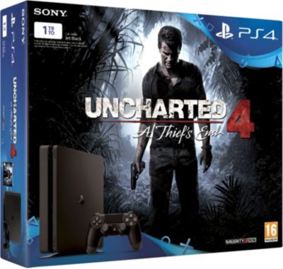 Console SONY PS4 1To Slim+Uncharted 4: A Thief's End Reconditionné Console SONY PS4 1To Slim+Uncharted 4: A Thief's End Reconditionné