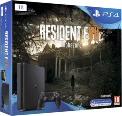Console SONY Slim 1To + Resident Evil 7 Reconditionné