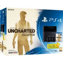 Console SONY PS4 500Go + Uncharted Coll. + PS+ 3 mois Reconditionné