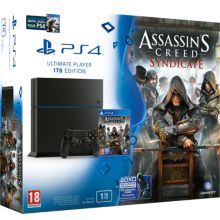 Console SONY PS4 1To +Assassin Syndicate +Watch Dogs Reconditionné