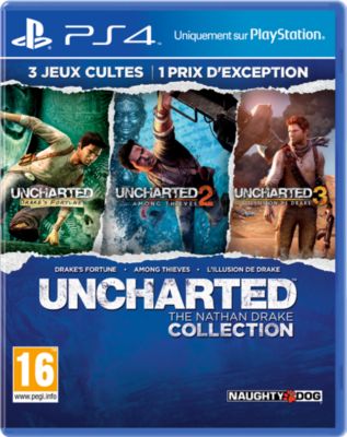 Jeu PS4 SONY Uncharted : The Nathan Drake Collection Reconditionné