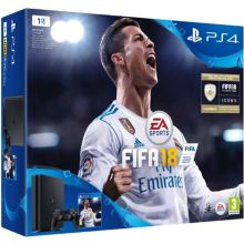 Console SONY Slim 1To + FIFA 18 Reconditionné