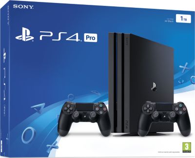 Console SONY PS4 Pro 1To + 2ème manette Reconditionné