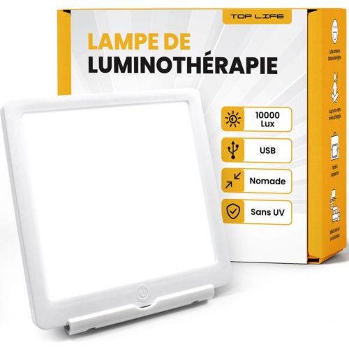 BESTA - Lampe de luminothérapie, lampe solaire 10000 Lux, contrôle