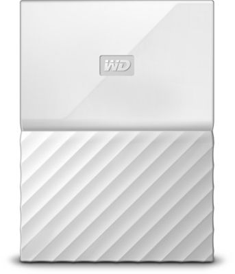 Disque dur externe WESTERN DIGITAL 2.5'' 2To My Passport Blanc