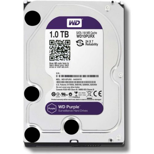 Disque dur Purple - Western Digital 1TO 5400 tr/m 3,5