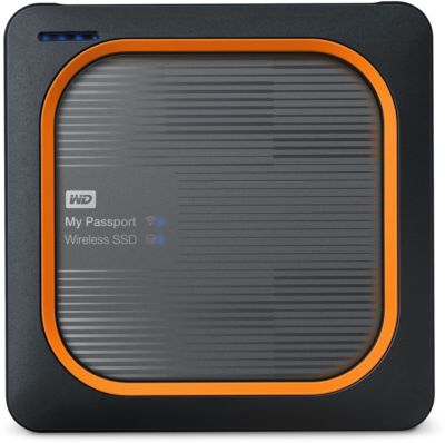 Disque WESTERN DIGITAL My Passeport Wireless SSD 250 GO SD Card