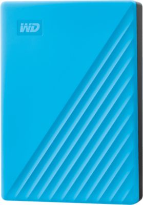 Disque dur externe WESTERN DIGITAL 2.5'' 4To My Passport Bleu