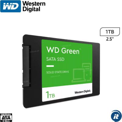 Disque dur SSD interne WESTERN DIGITAL SSD vert WD 2,5" 1 To Disque dur SSD interne WESTERN DIGITAL SSD vert WD 2,5" 1 To