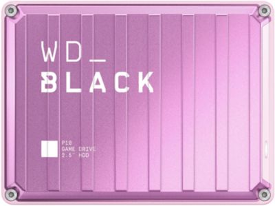 Disque dur externe WESTERN DIGITAL 2To Black P10 Game Drive Pink Worldwide