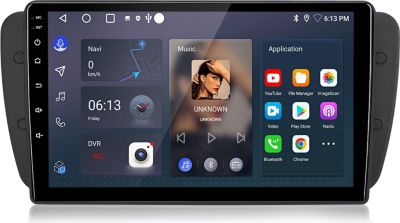 Autoradio connecté JUNSUN pour Seat Ibiza 2009-2013 64G Carplay