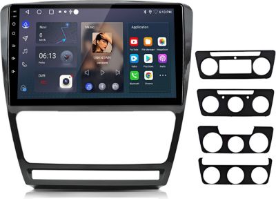 Autoradio connecté JUNSUN pour Skoda Octavia 2008-13 64GB Carplay