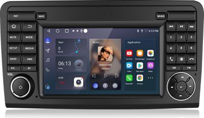 Autoradio connecté JUNSUN pour Mercedes Benz W164 X164 7" Carplay