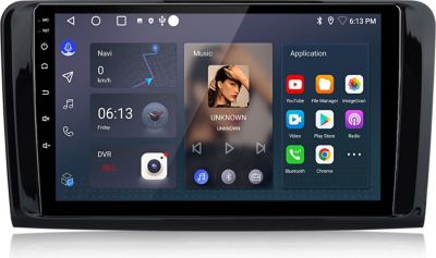 Autoradio connecté JUNSUN pour Mercedes ML-Class W164 32G Carplay