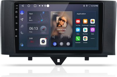 Autoradio connecté JUNSUN pour Benz Smart Fortwo 2010-15 Carplay